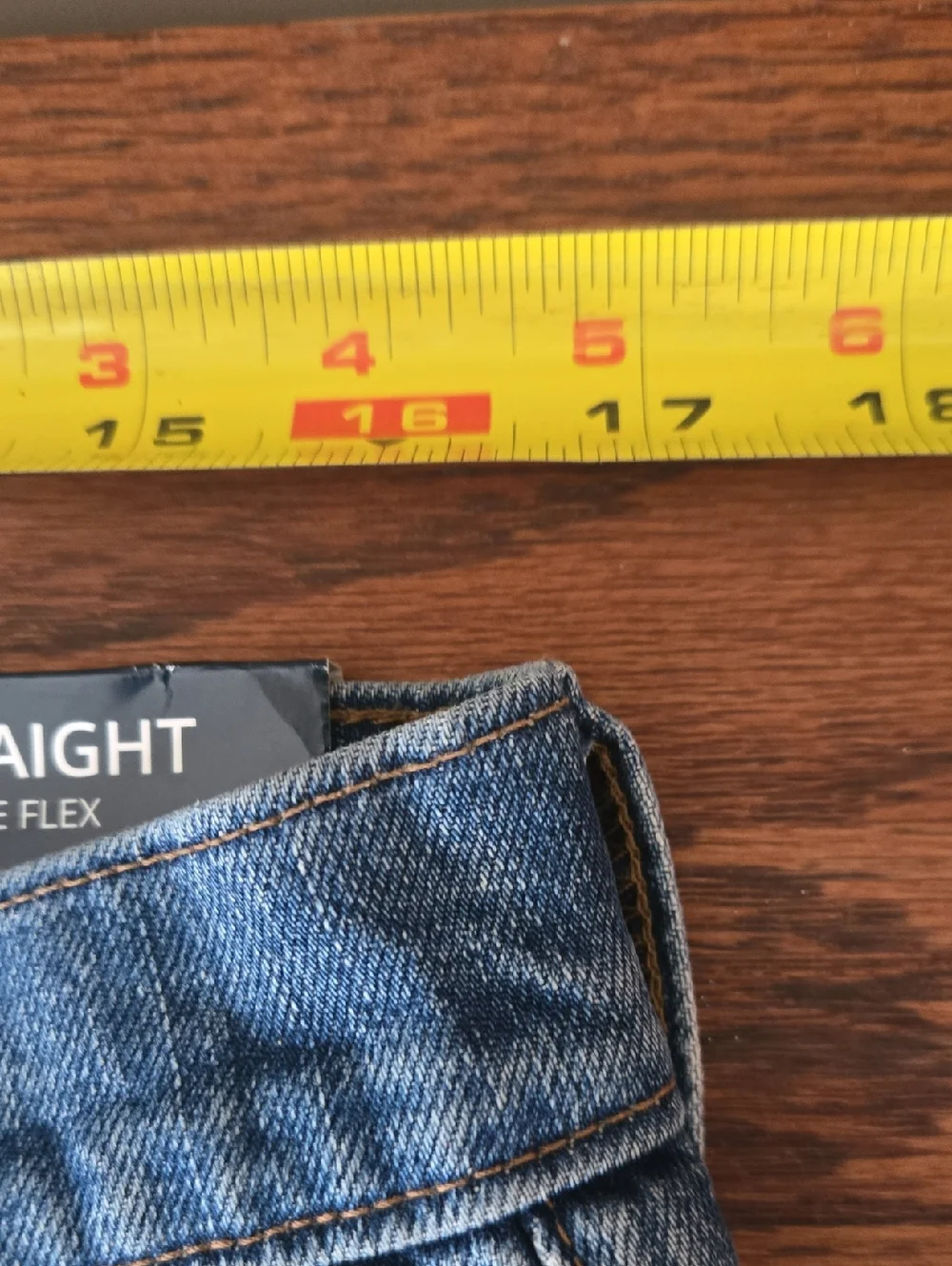 J. Crew Men's Vintage Flex Medium Blue Straight Jeans 33X32 NWT